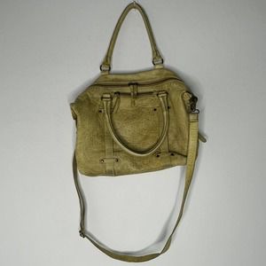 Free People distressed leather Tote Bag
